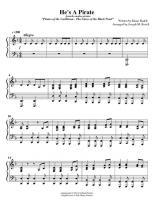 pirates of the caribbean the curse of the black pearl hes a pirates of the caribbean violin sheet music