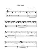 Bruce Springsteen Secret Garden Free Downloadable Sheet Music