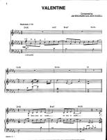 Martina McBride &amp; Jim Brickman - Valentine - Free Downloadable Sheet Music